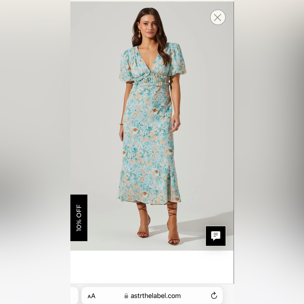 Astr the Label floral dress